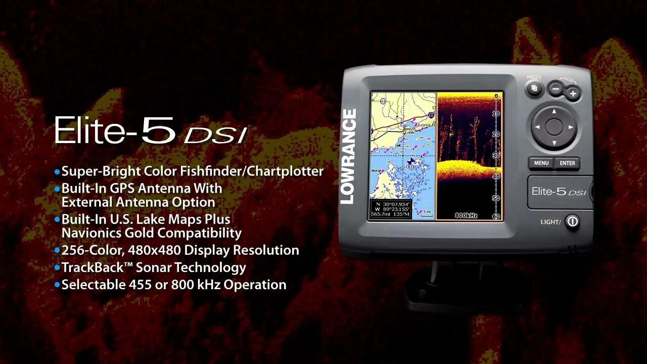 Эхолот dsi. Lowrance elite 5 dsi. технология dsi. downscan imaging.