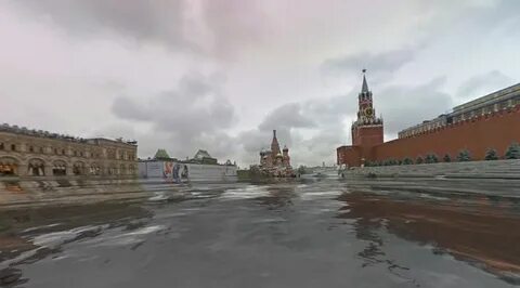 Москва под водой