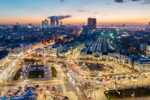 Москва большой и красивый город