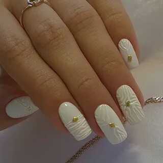 Маникюр ракушка