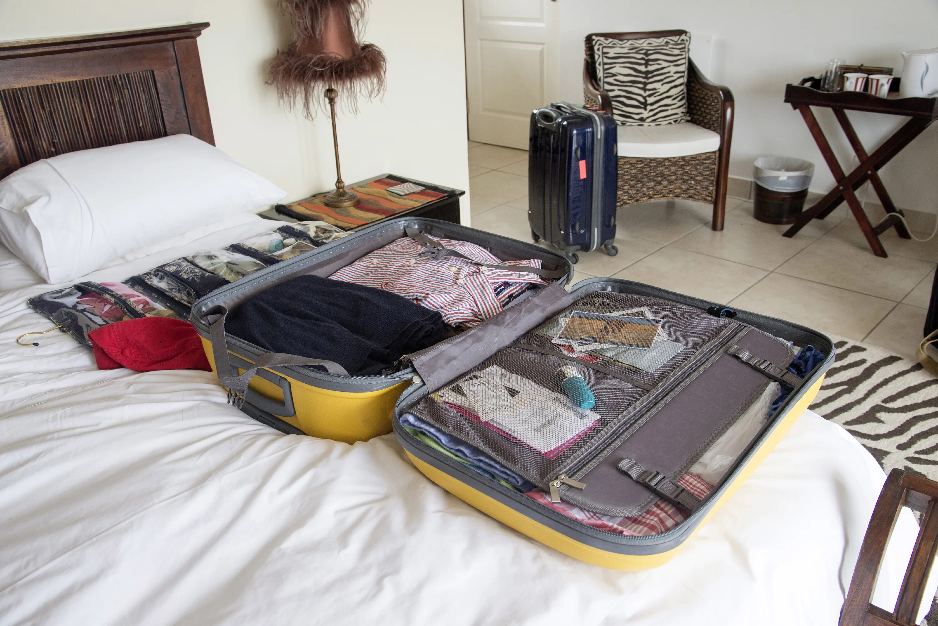 Your luggage to your room