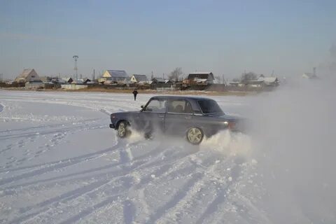 Ваз на льду