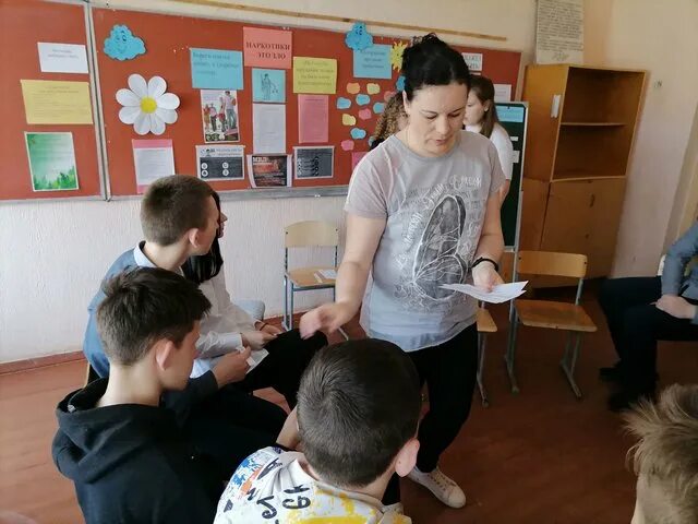 Занятие с элементами тренинга. Костюковичи интернат. Сегодня есть занятие.