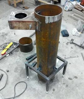 Буржуйка на отработанном масле своими руками