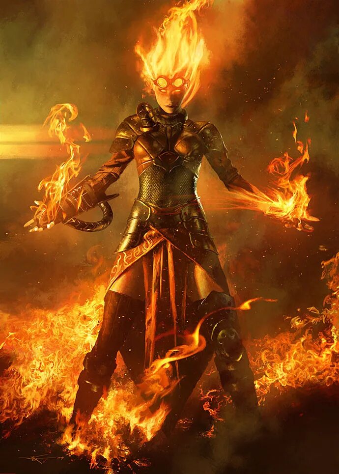 Человек маг огня. Демон ифрит. Чандра пиромант. Огненный парень. Огненный человек фэнтези.