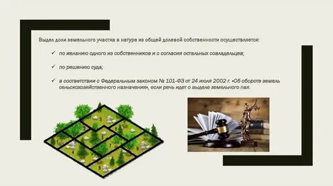 Подарить долю в доле земли