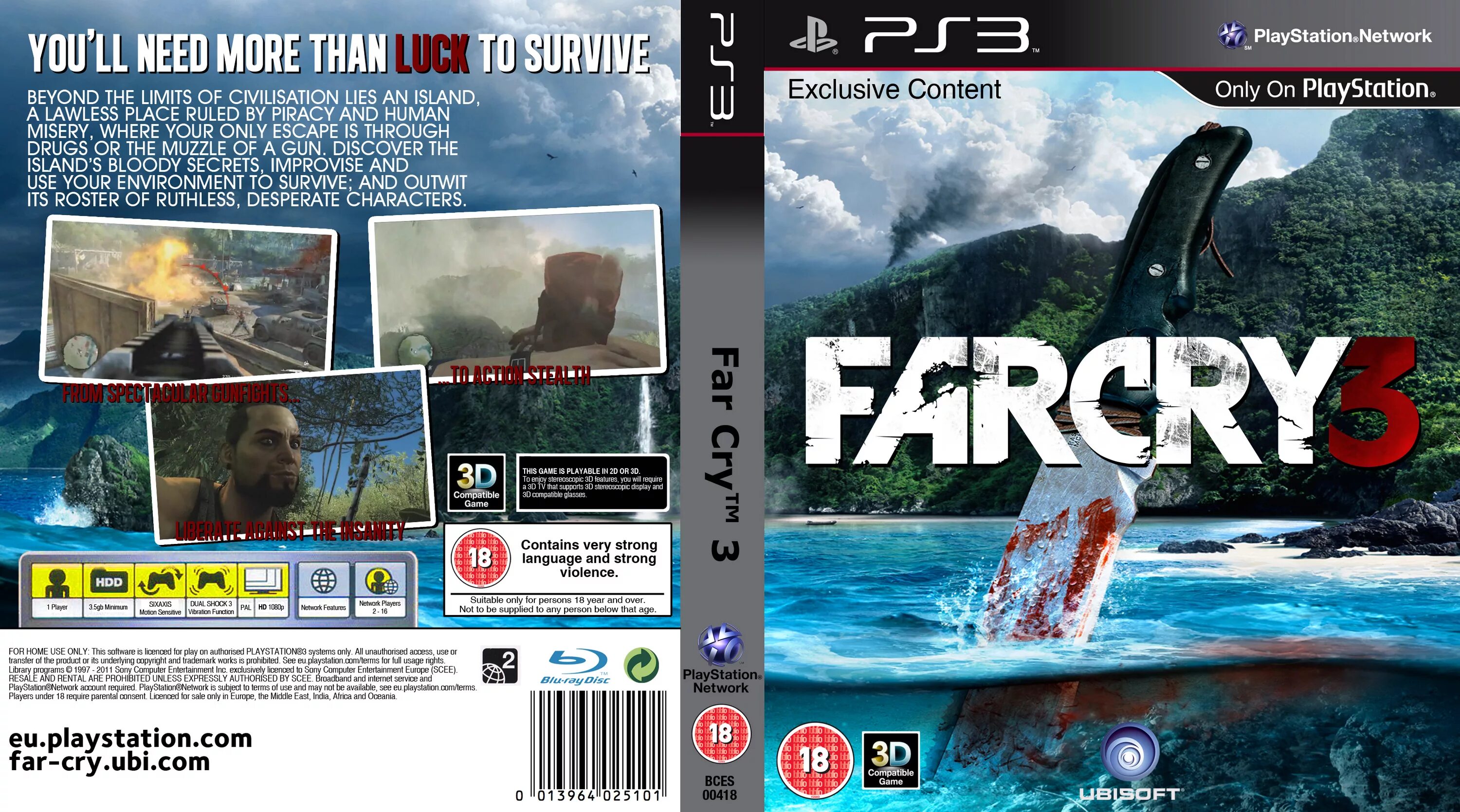 Far cry 3 весит. Far Cry 3 на ПС 3. Фар край 3 на пс3. Far Cry ps3. Far Cry 3 ps3 обложка.