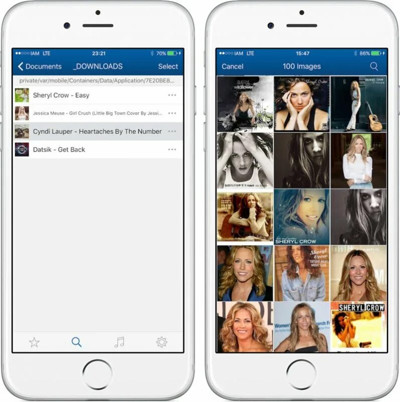 File var mobile containers data application