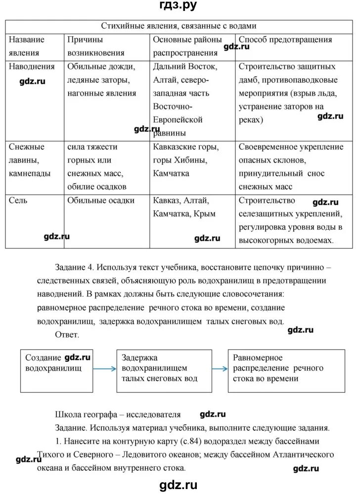 География 8 класс страница 39. География 8 класс стр 152 таблица. ШГИ география 8 класс Пятунин учебник. Параграф 25 8 класс география Пятунин.