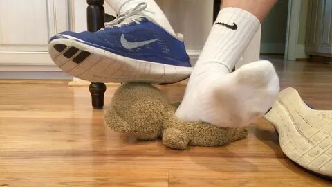Trampling face feet
