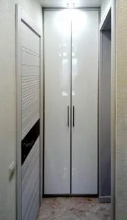 Дверь встроенная в шкаф фото