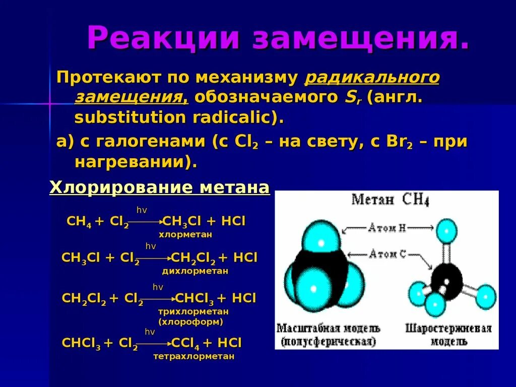 Реакция замещения происходит при. Реакции радикального замещения правило. механизм реакции замещения. механизм радикального замещения. реакция замещения по радикальному механизму.