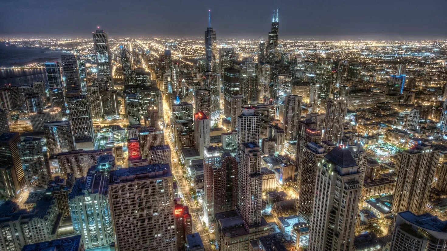 Man made world. Чикаго Иллинойс 1920 1080. Чикаго (Иллинойс) ночью. Ночной Чикаго 8к. Огромный город.