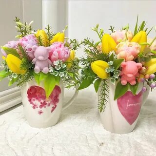 Букет тюльпанов из мыла