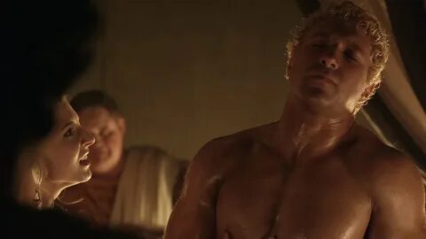 ausCAPS: Jai Courtney, Andy Whitfield and Manu Bennett shirtless in Spartac...