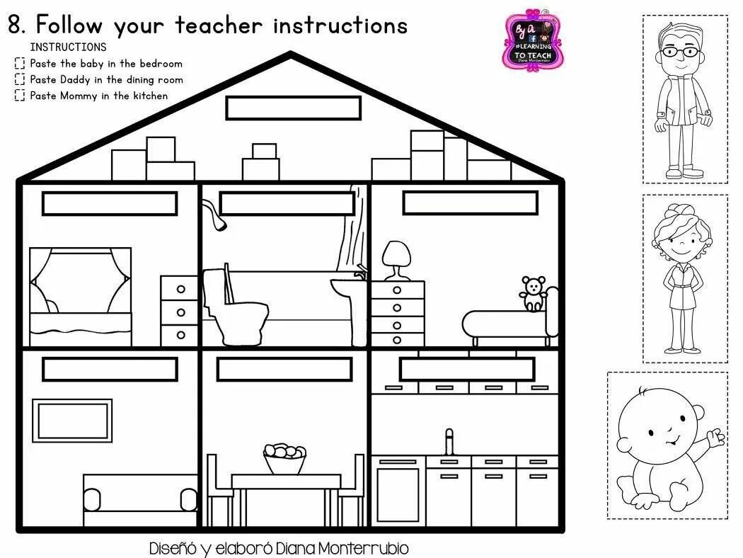 Комнаты Worksheets for Kids. Дом Worksheets. Задания my House для 1 класса. Комнаты и мебель Worksheet. My home life