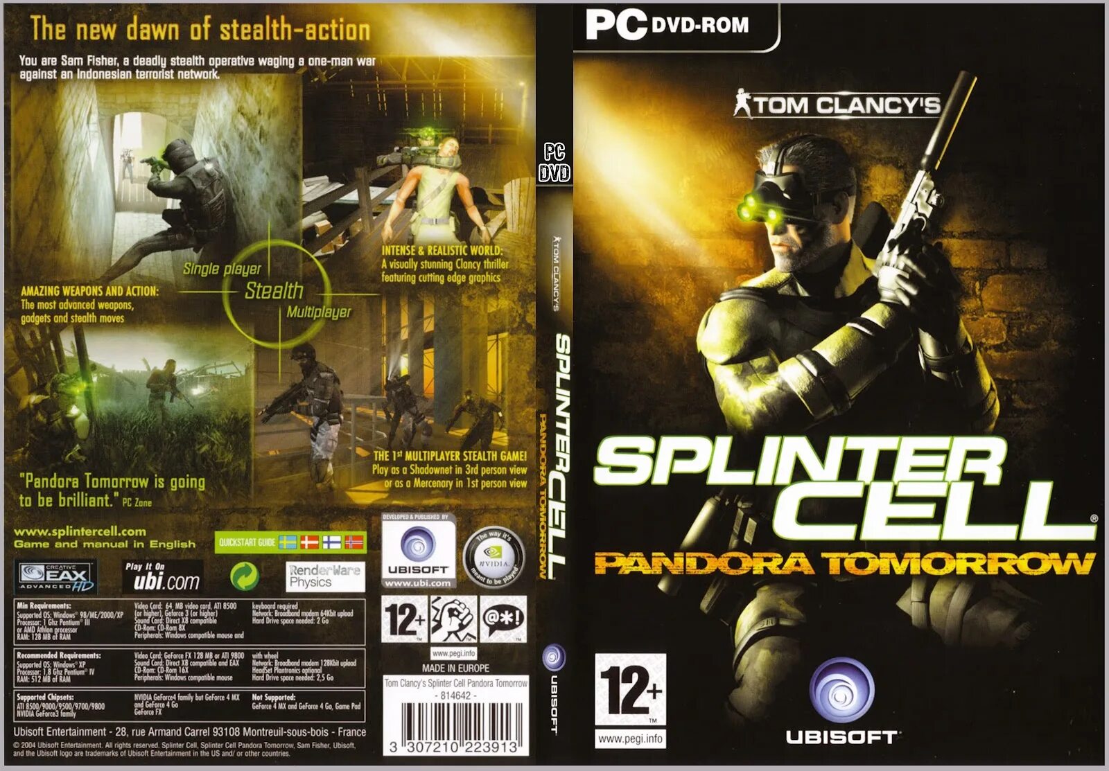 Splinter Cell диск для ПК. Splinter Cell 2002 диски. Splinter Cell pandora обложка. Tom Clancy's Splinter Cell pandora tomorrow обложка.