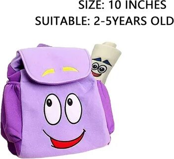 Buy Dora Explorer Backpack Dora Bag,10inch Dora Explorer Rescue Bag with Ma...