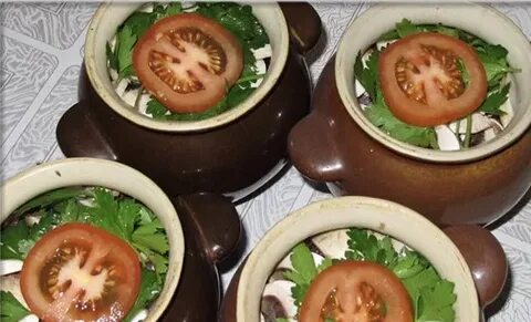 Горшочки с черносливом