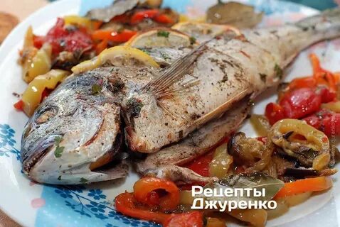 Рецепт дорадо в духовке с овощами