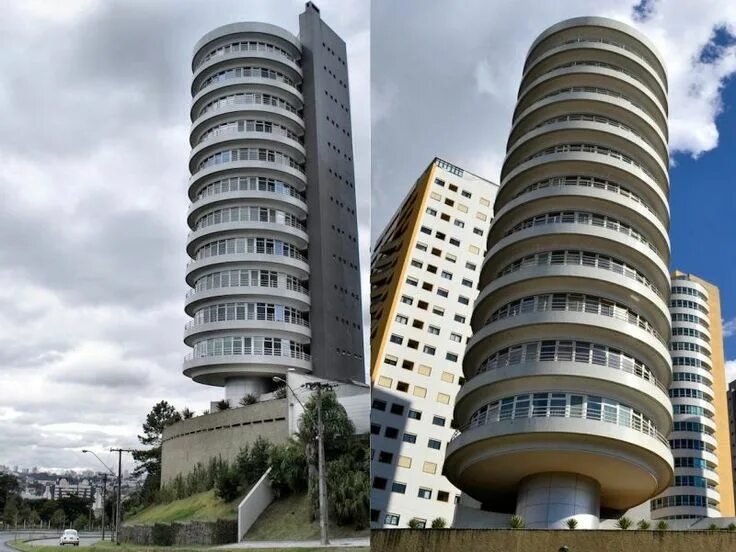 These buildings are