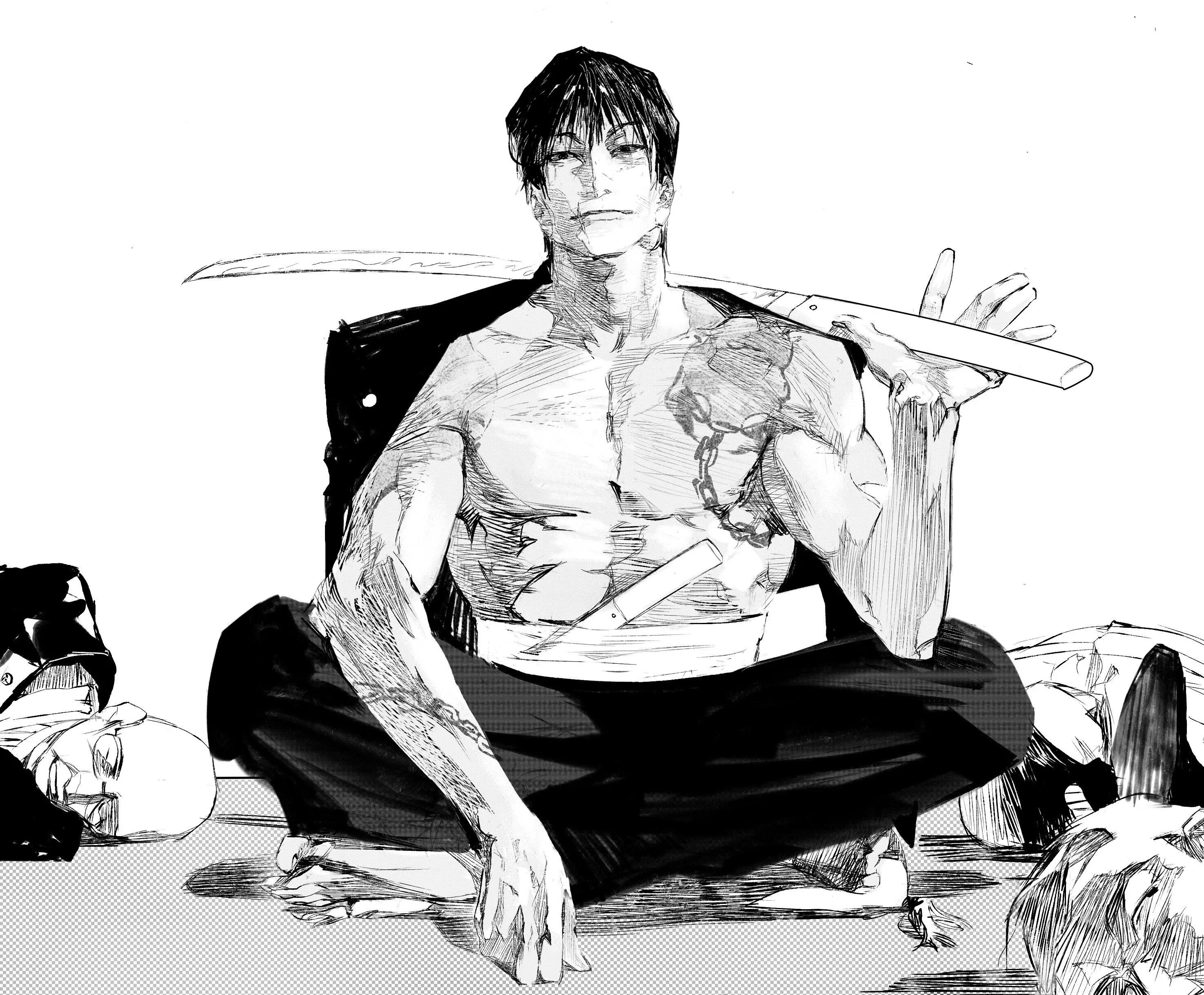 Toji fushiguro r34. Fushiguro tōji. touji fushiguro. фушигуро тодзи. фушигуро тодзи магическая битва.