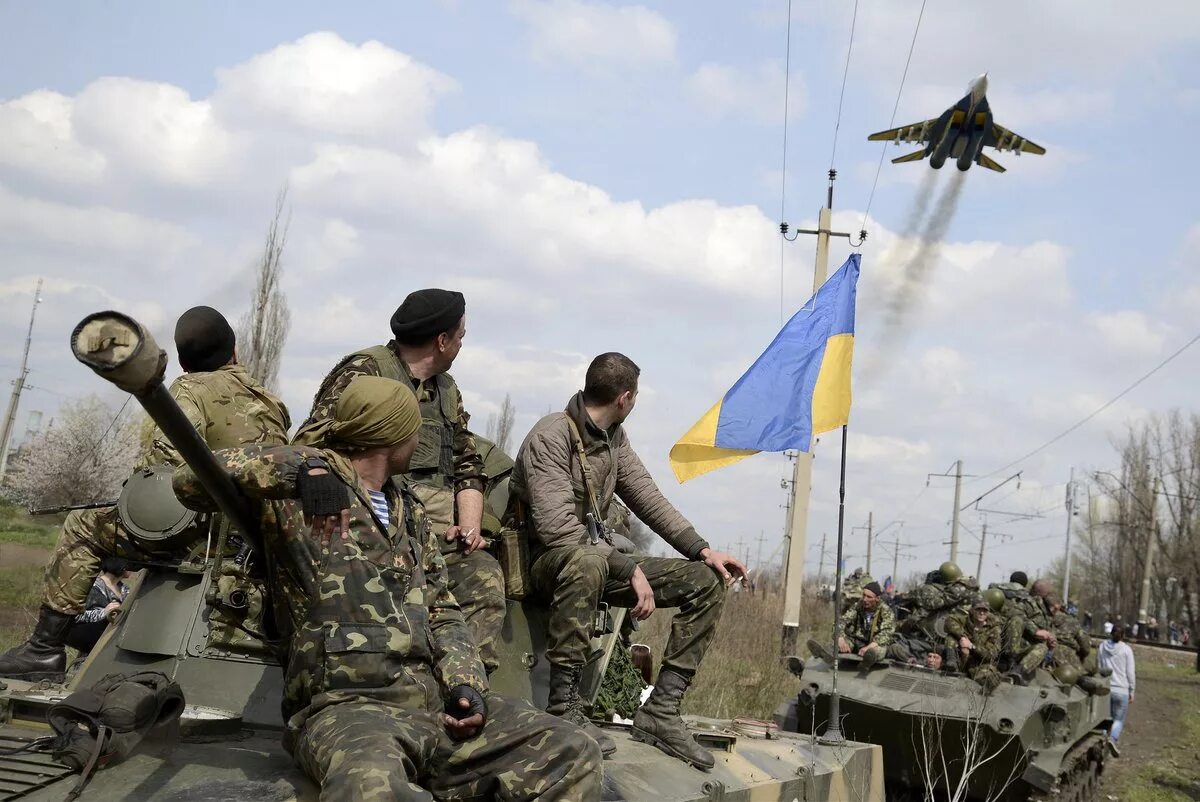 Конфликт на Украине Донбас 2014.