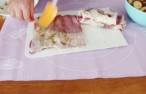 Брюшина в духовке в фольге пошаговый