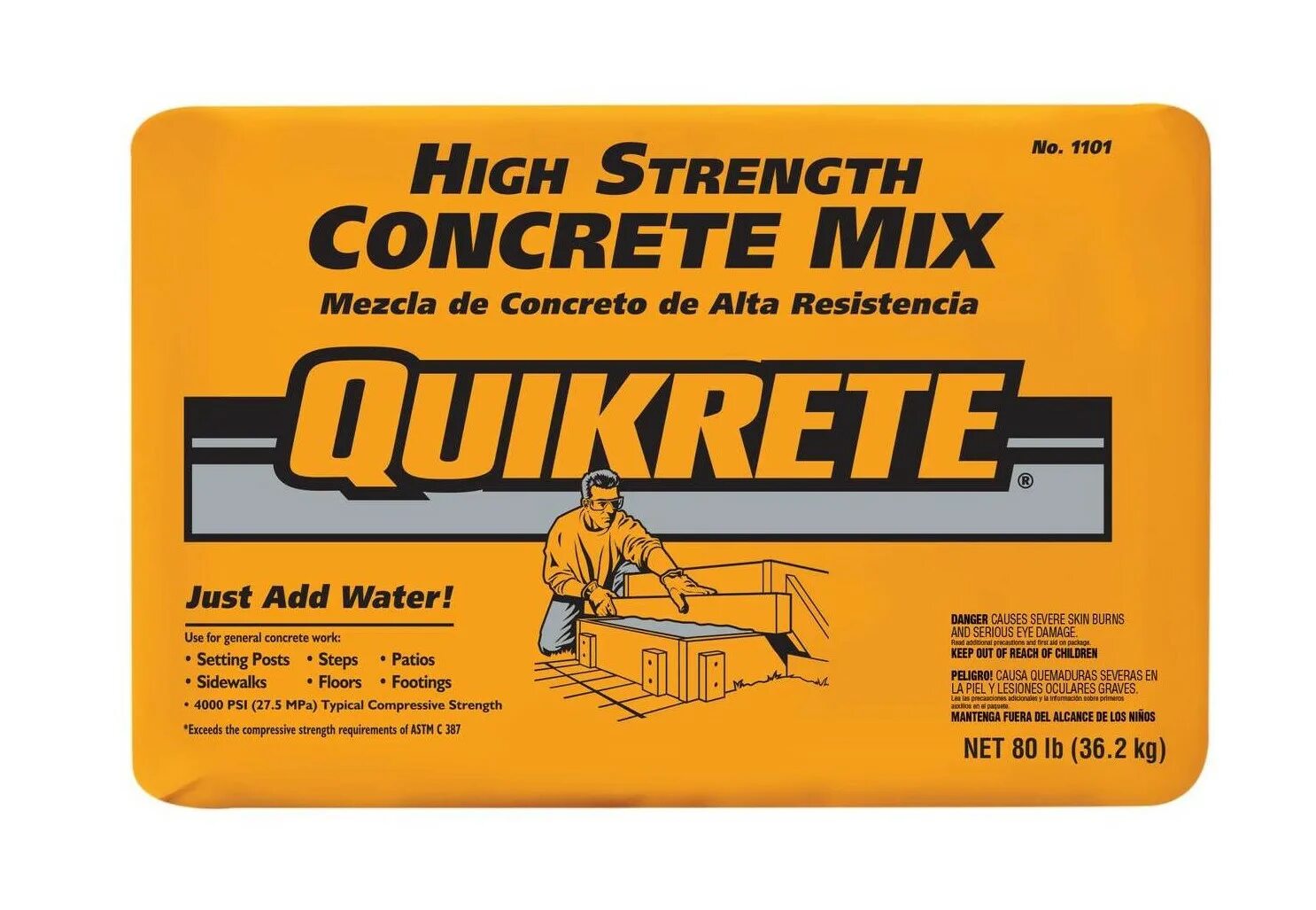 High-strength Concrete. Quikrete. Quikrete Riprap. Concrete Mix пакет.