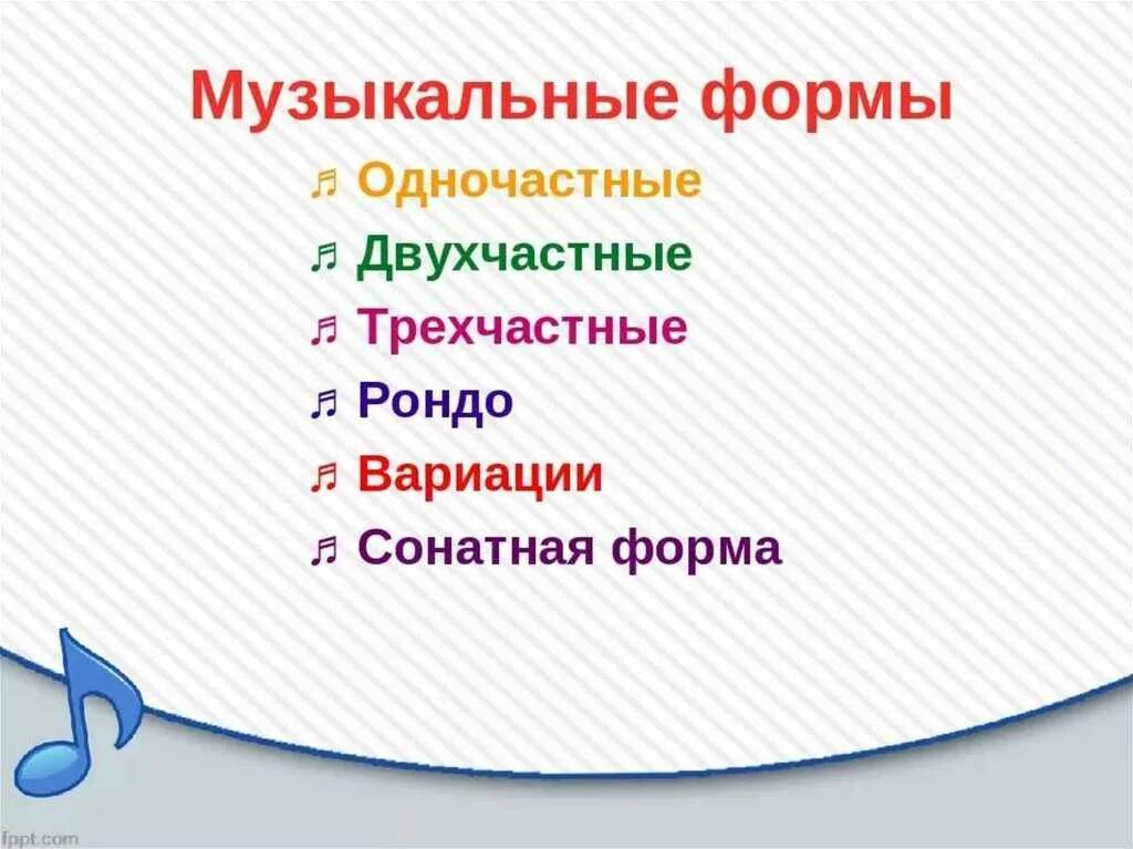 Как называются части музыкального произведения. Формы построения музыки. Музыкальные формы в Музыке. Формы в Музыке какие бывают. Что такое форма в Музыке определение.