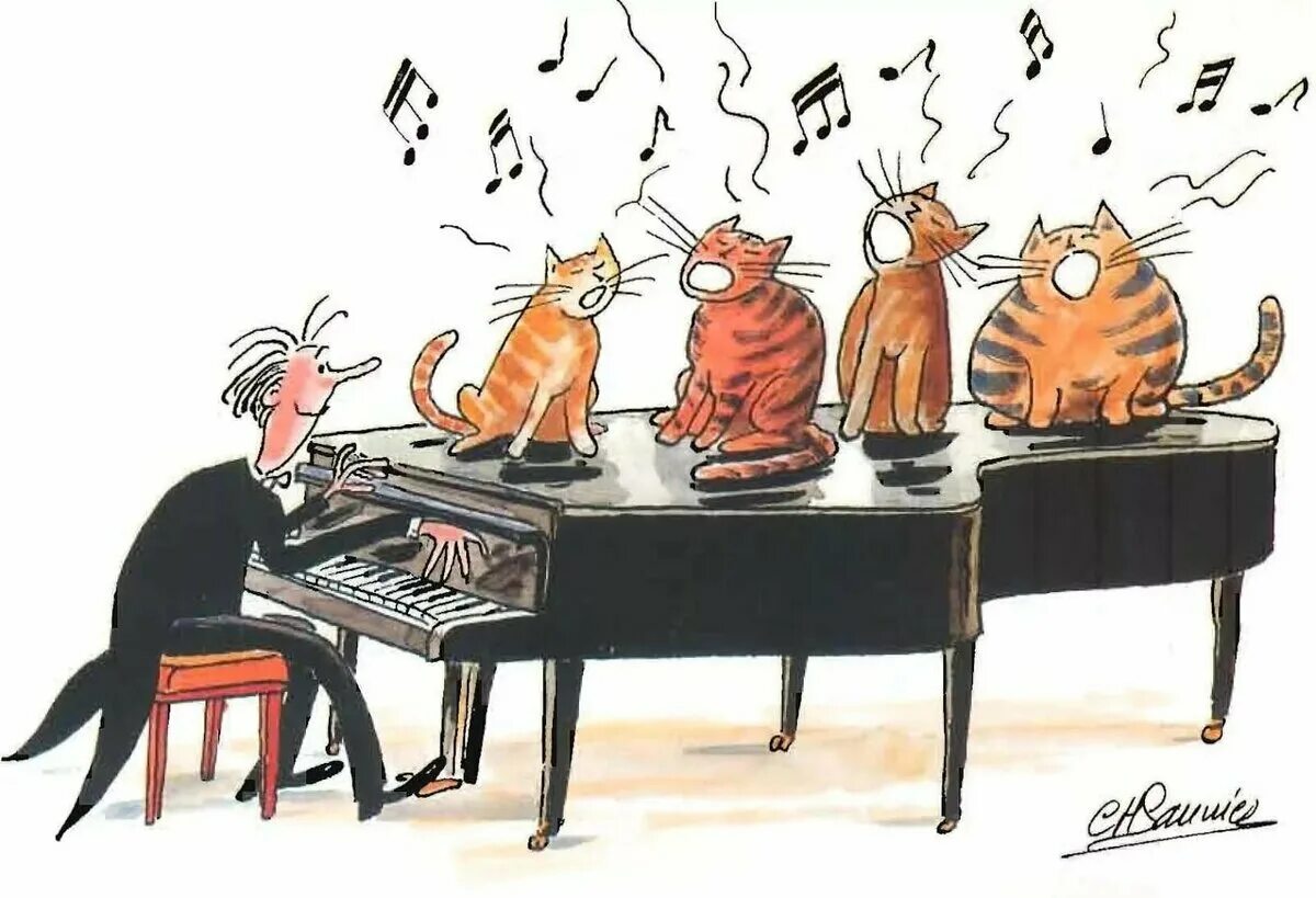 Песни исполняющие коты. Коты музыканты. карикатуры на мартовских котов. смешные музыкальные картинки. музыкальные карикатуры.