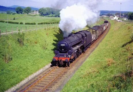 Train leaving