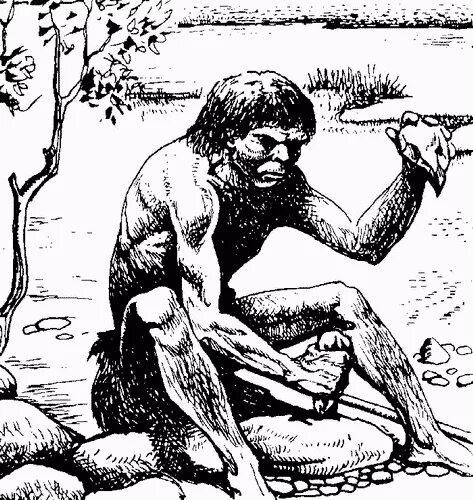 Тест древний человек. Нарисовать первобытного человека. древний человек чб. рисунок на тему первобытные люди. древнейший человек рисунок.
