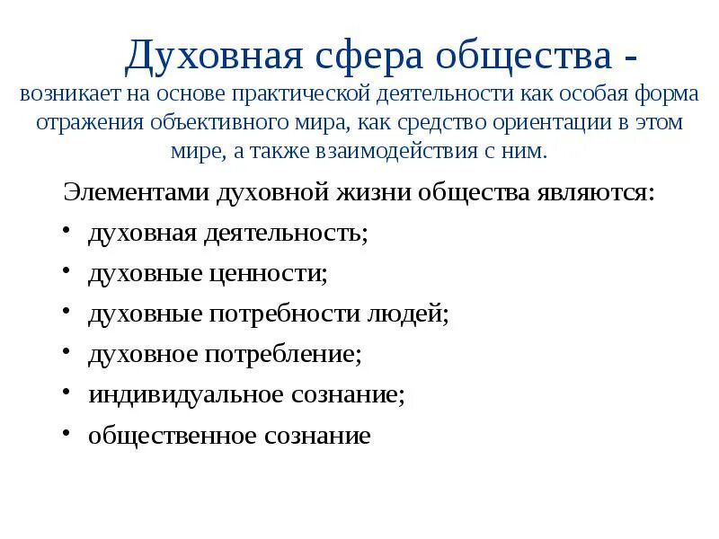 Духовная сфера организации и деятельность. Духовная сфера общества. Духовные сферы общества. Духнваня сфепр аобещство. Духовная сфера это в обществознании.