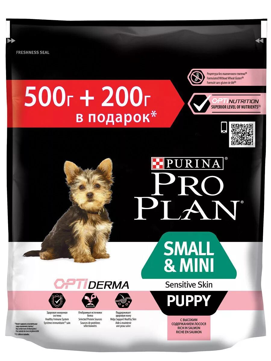 PROPLAN для щенков мелких пород Salmon. Pro Plan OPTIDERMA для щенков. Пурина Проплан для щенков мелких пород. Сухой корм для собак Пурина про план с лососем. Корм pro plan для мелких собак