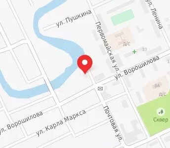 Карта красного сулина