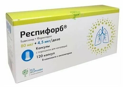 Респифорб как принимать. Респифорб как принимать