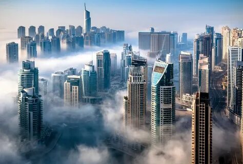 High rise city