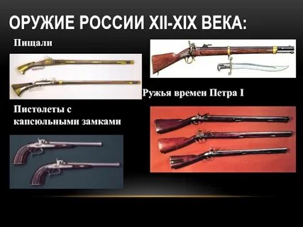 Время оружия