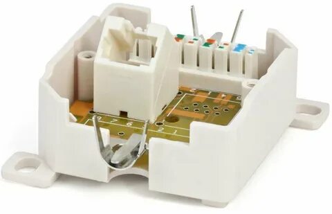 Розетка rj 45 одинарная категория 5e
