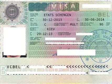 Виза в бельгию 2024
