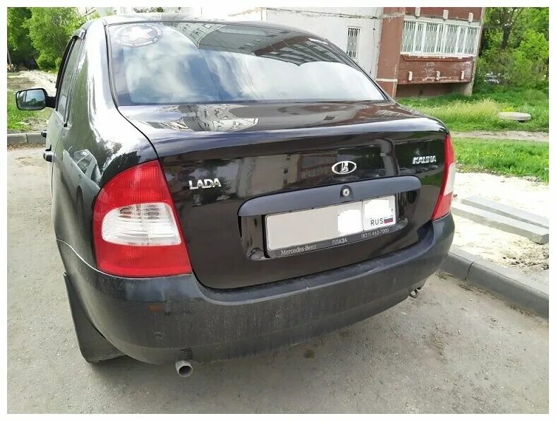 крышка багажника калина 1 седан