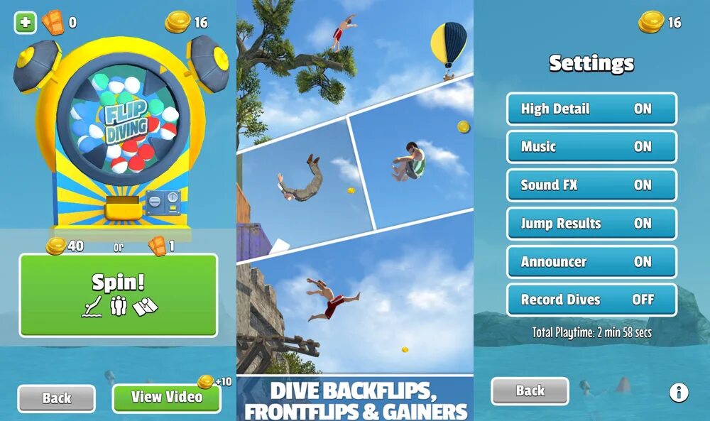 Флип дайвинг. Flip игра. Обложка игры Flip Diving. Лодка Flip Dive.