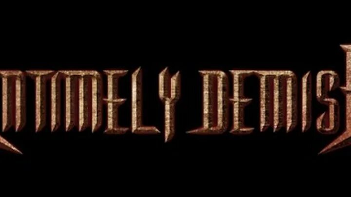 Untimely Demise. Untimely Demise Black Widow. Untimely Demise 2010 - City of Steel. Untimely Demise Band.