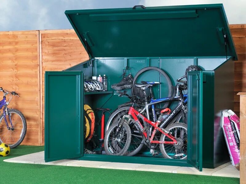 Bike box. Гараж для велосипеда. Хранение велосипеда в гараже. Ящик для хранения велосипеда. Домик для хранения велосипеда.