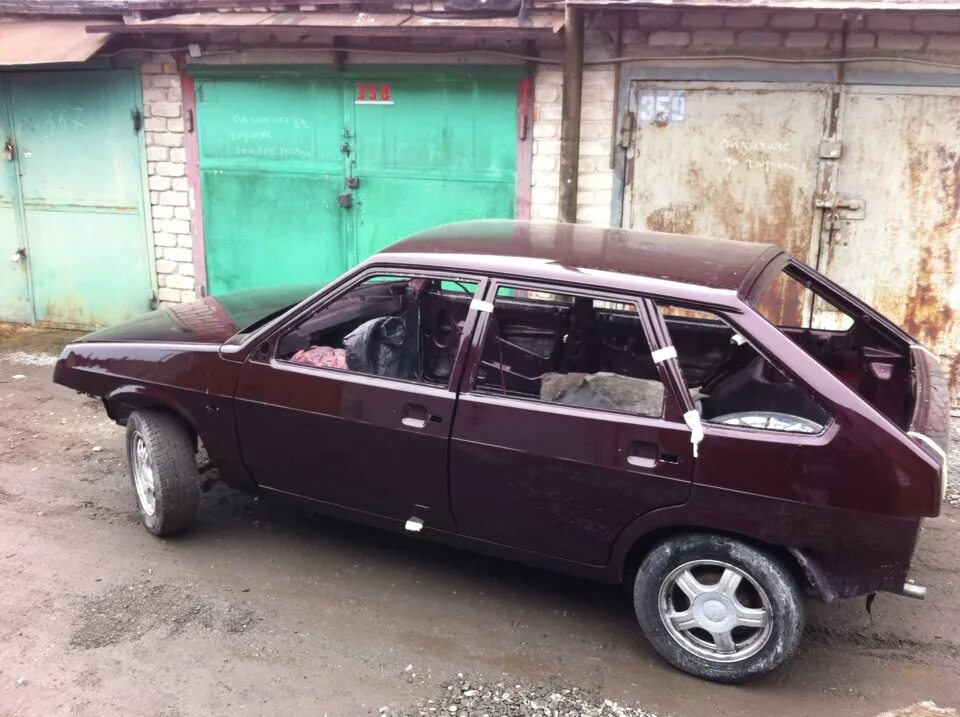 Зима 2015 - Lada 2115, 1,6 л, 2012 года покатушки DRIVE2