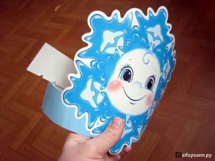 Маска снежинки