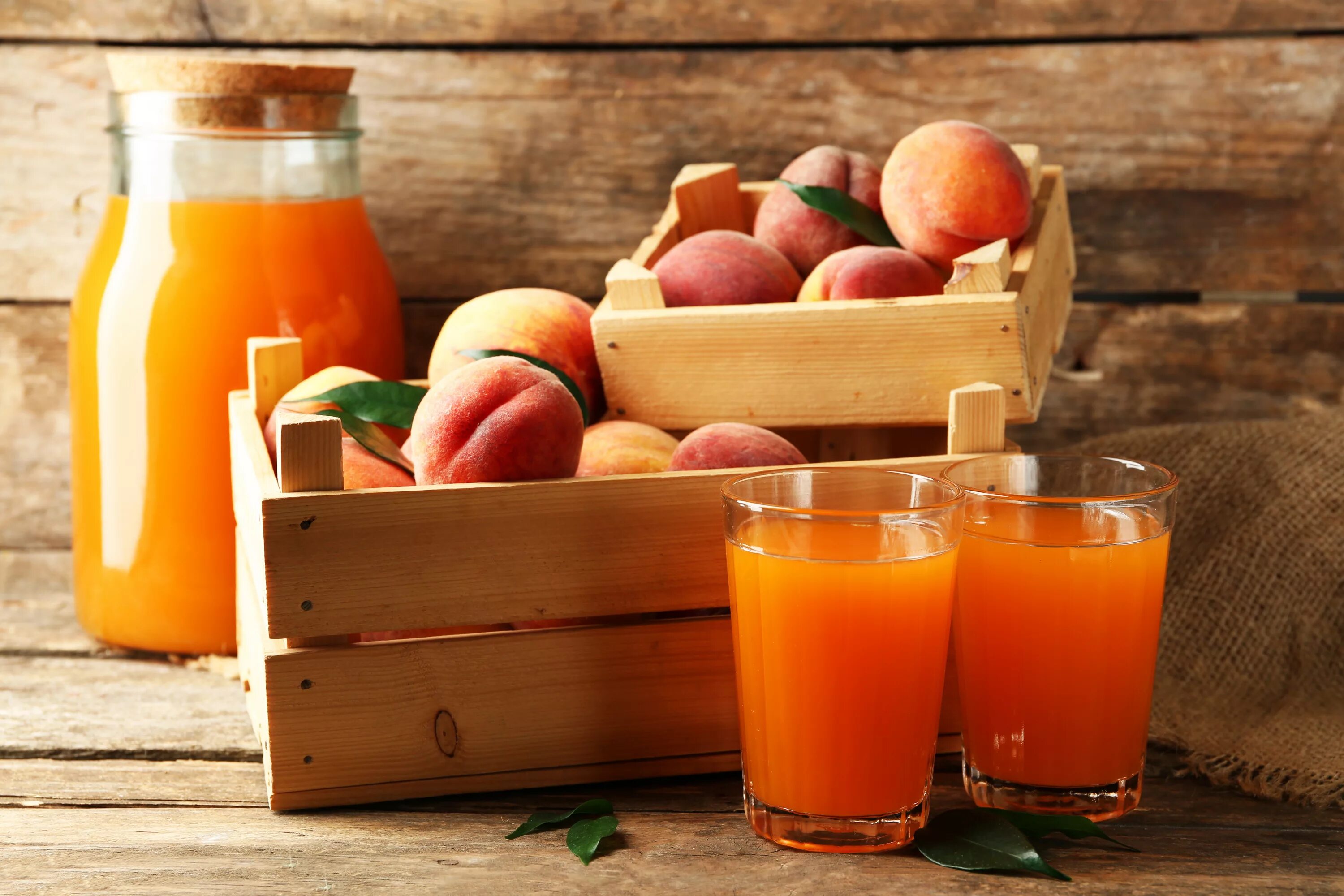 Is there some juice on the table
