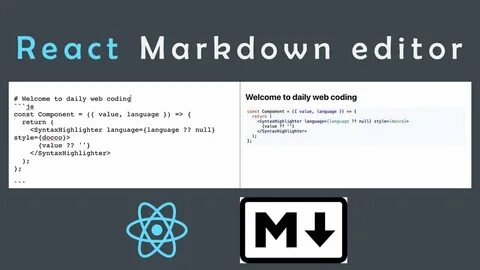React editor