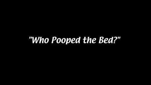 Who pooped the bed gif